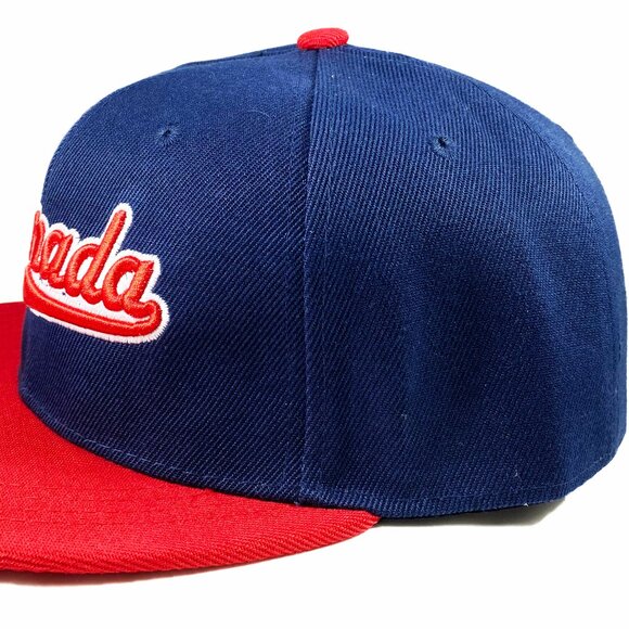 Brand New Embroidered Canadian Baseball Hat/Cap, Adjustable Sports Hat(1010 Navy - Picture 3 of 6
